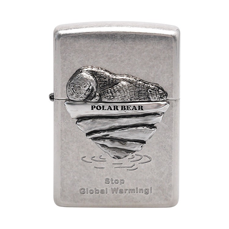 Zippo Save The Earth Polar Bear Lighter