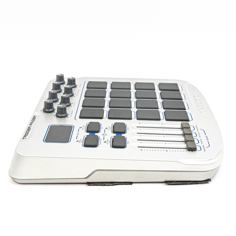 M-Audio Trigger Finger MIDI Pad Controller with Knobs & Faders – USB