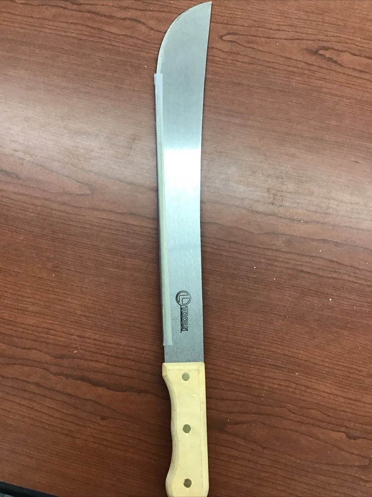 L Tools 18” Machete AG 04488 With Wooden Handle