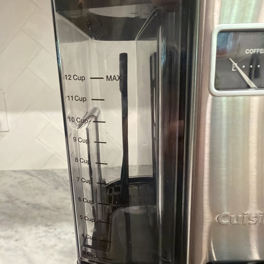 Cuisinart DCC-3000 Programmable Filter Coffee Machine 12 Cup Stainless Steel