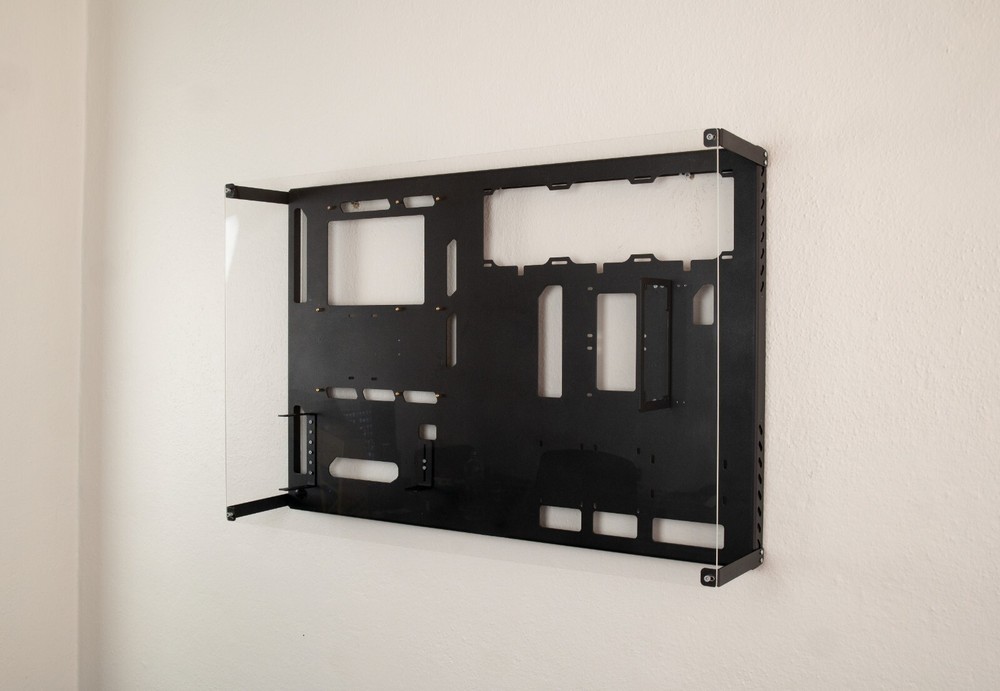 ABKCase Wall Computer Case, Computer Wall Mount,Premium Wall-Mountable Computer