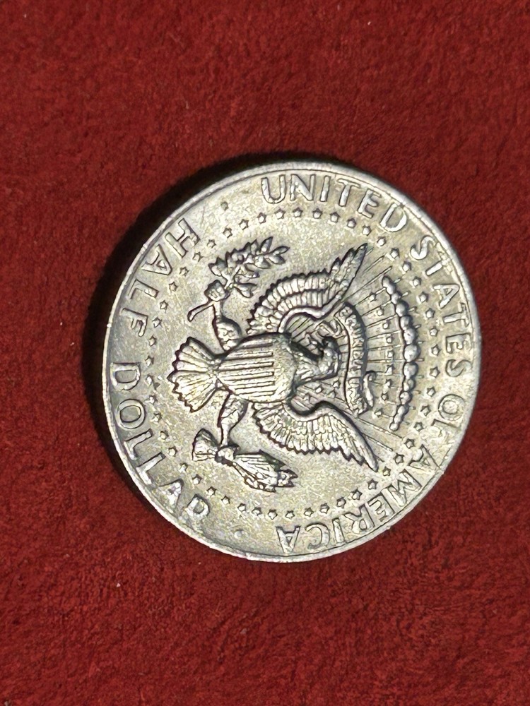 1972-D 50C Kennedy Half Dollar Multiple Errors View