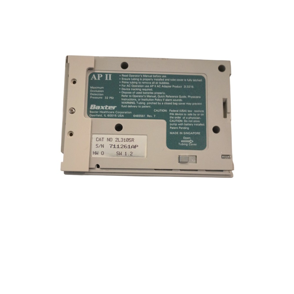 Baxter AP II 2L3105R Replacement