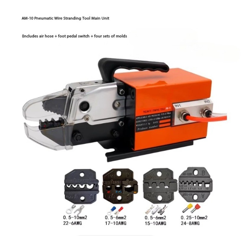 Cold Pressing Terminal Machine Electric Type Terminal Multi-function Crimping