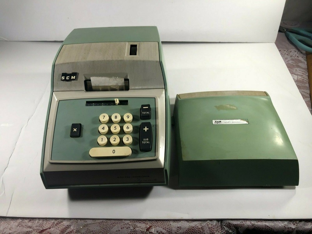Vintage Figurematic Smith Corona SCM 708  Electric Adding Machine