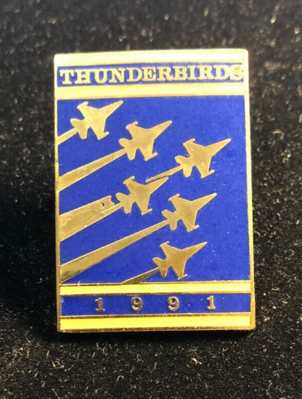 NEW Thunderbirds Lapel Pin - USAF Demonstration Squadron - Air Force Jet