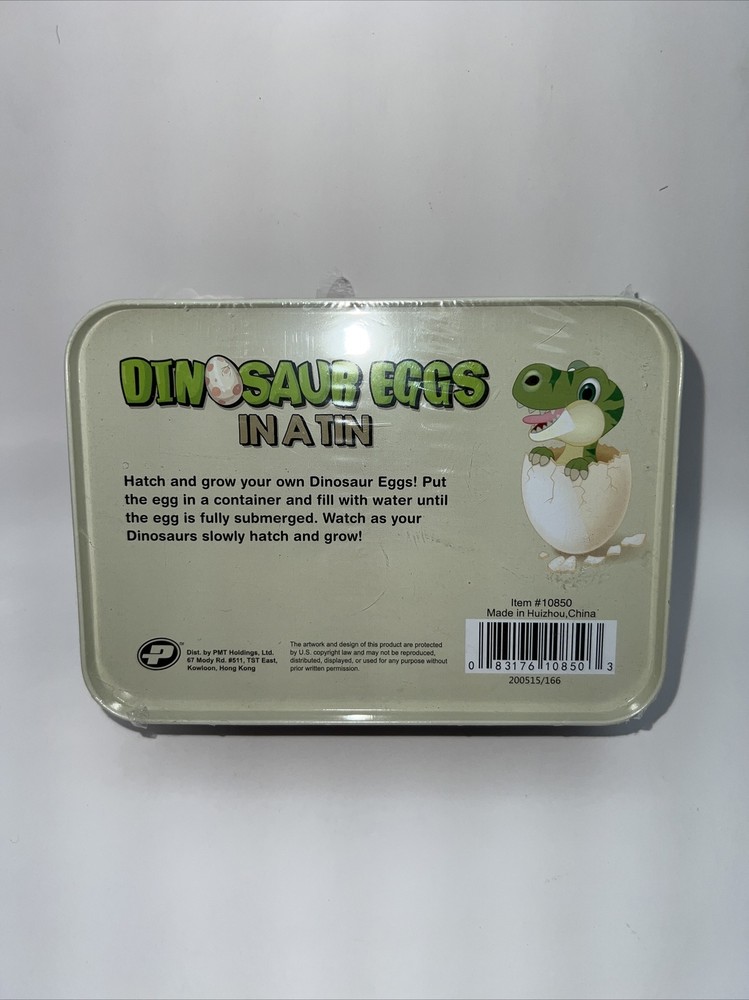 Dinosaur Eggs In A Tin Set