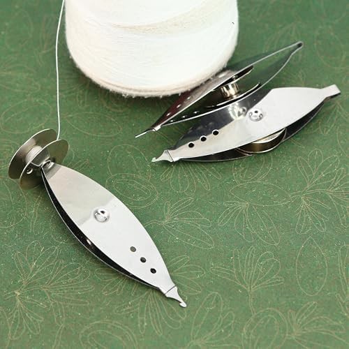 metal tatting shuttle kit lace making tool