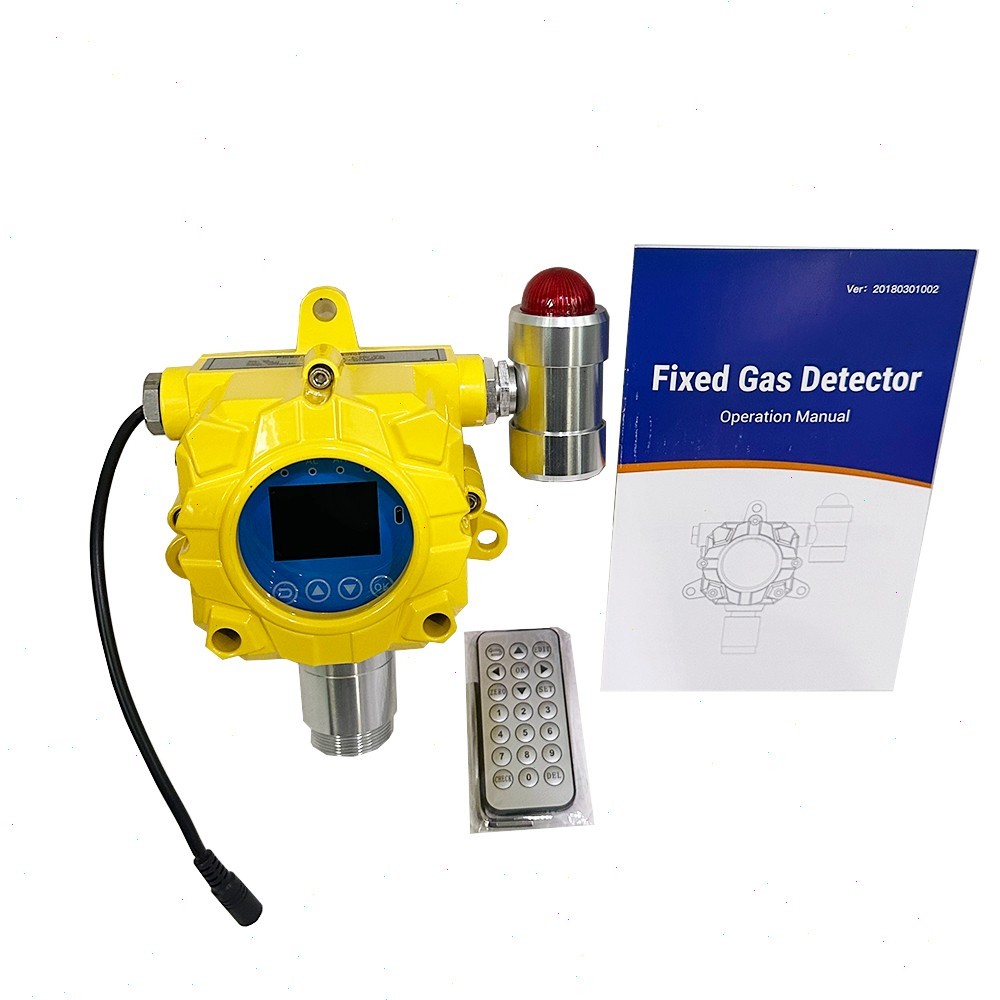 Fixed Chlorine Detector with Range 0-50ppm Resolution 0.1ppm Alarm 5/10ppm