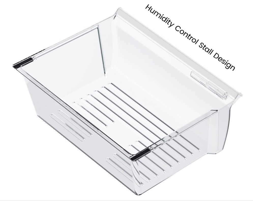 Replacement Crisper Drawer (Upper)Compatible with Whirlpool Kenmore Refrigerator