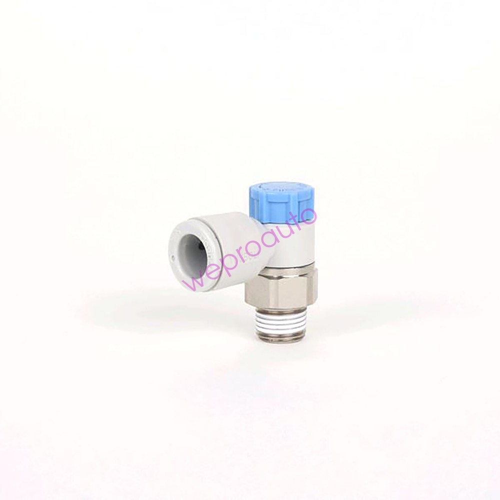 10pcs SMC AS1211F-M5-06A Speed Controller W/ Fitting New ✦KD