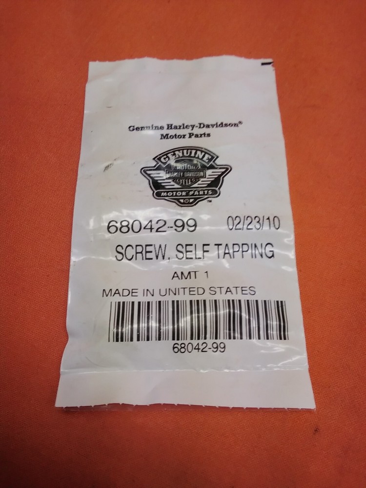 HARLEY DAVIDSON GENUINE SELF TAPPING SCREW 68042-99