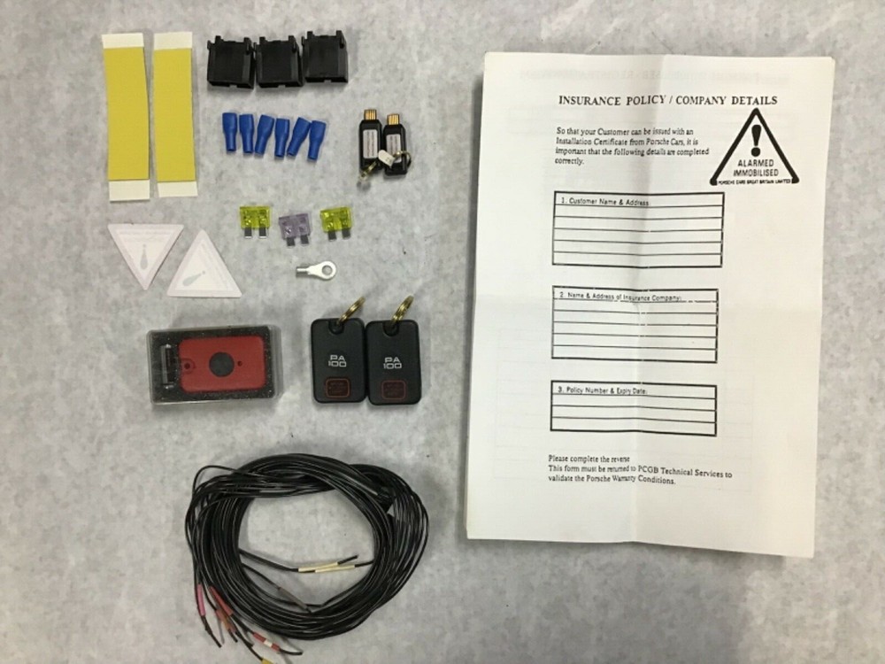 Porsche 911 NOS Anti-Theft Security Alarm System