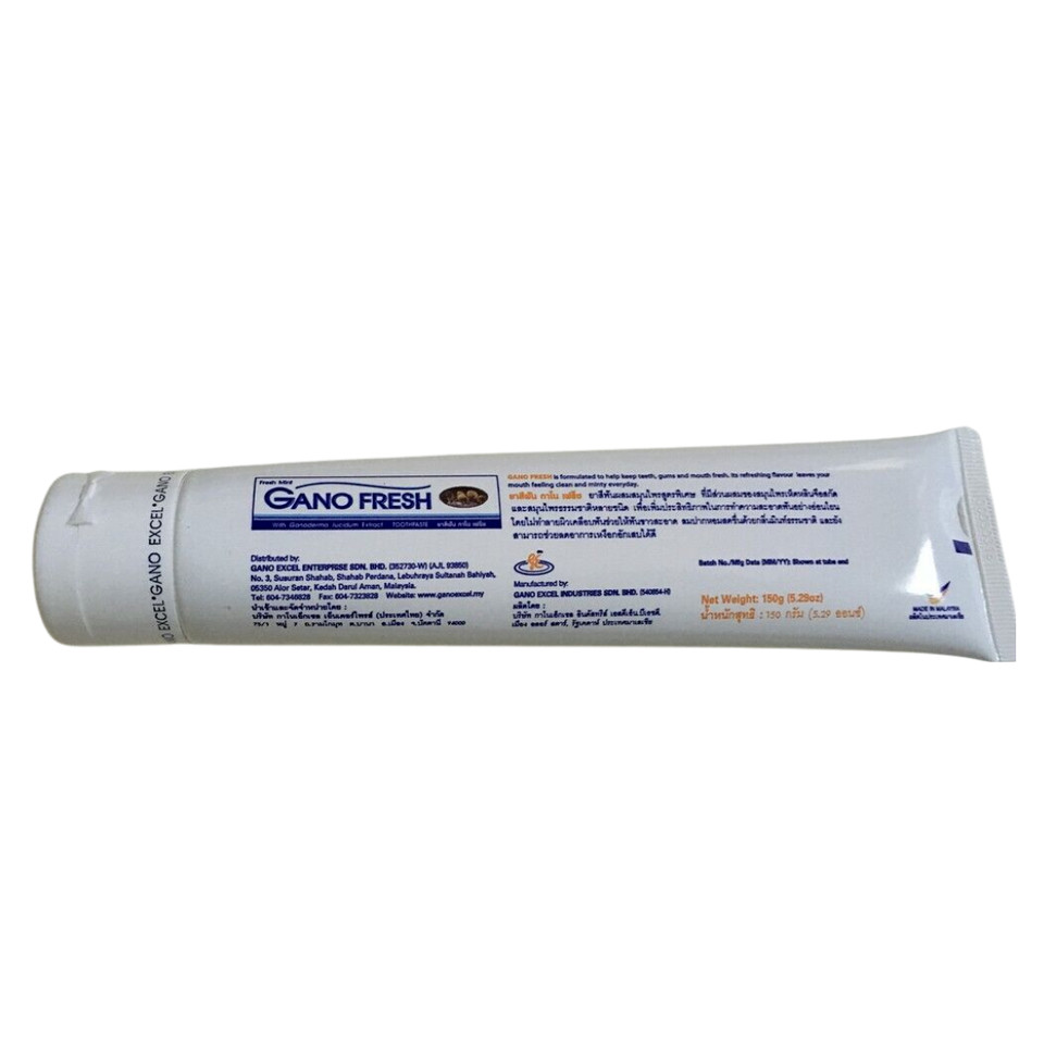 2x Gano Excel Gano Fresh Toothpaste 150g With Ganoderma
