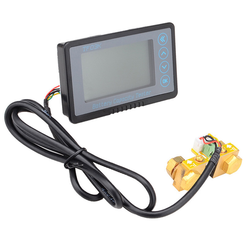 TF03K DC100V 100A Lithium Battery Capacity Tester Voltage Current Display