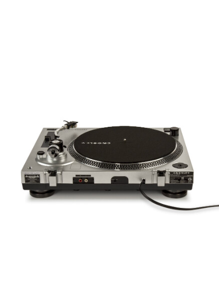 Turntable Crosley C100 Belt Drive Silver