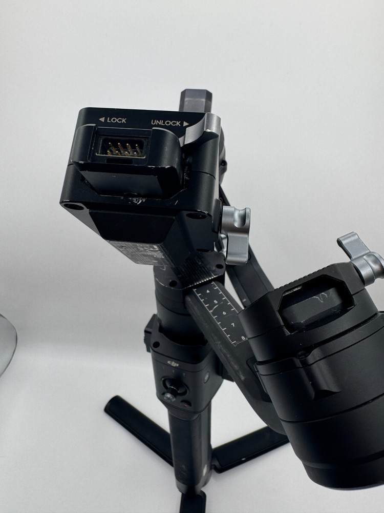 DJI Ronin S Gimbal Handheld Stabilizer Camera sliding mount MISSING. POWERS ON