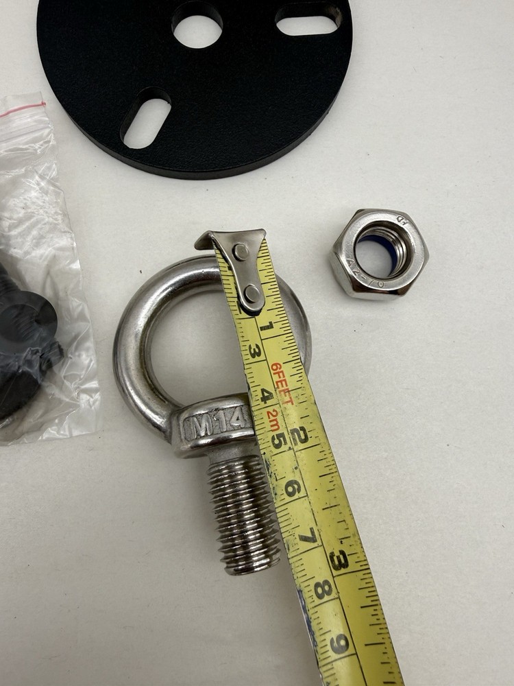 Outboard Engine Lifting Ring Tool Adapter & Ring Fit for Evinrude Johnson BRP ET