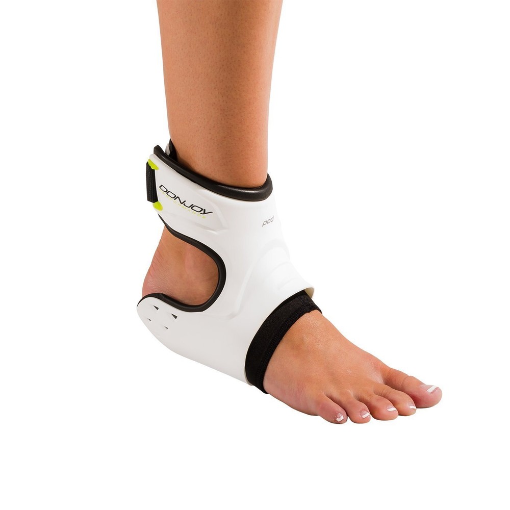 DonJoy Performance POD Ankle Brace Pair Right and Left in White Medium Bundle