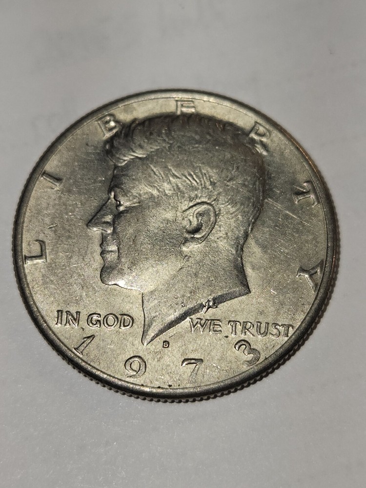 1973 P D S Kennedy Half Dollar Trio