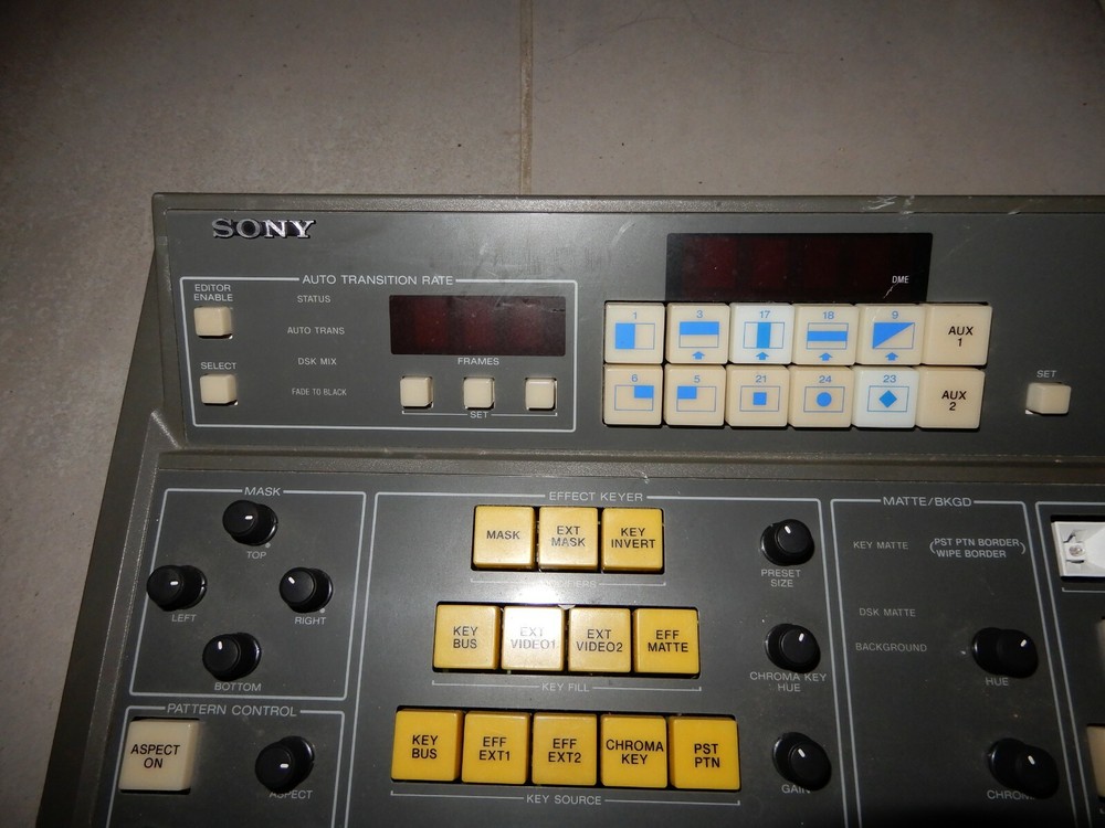 Sony Video Switcher BVS-3100 Editor Master Controller