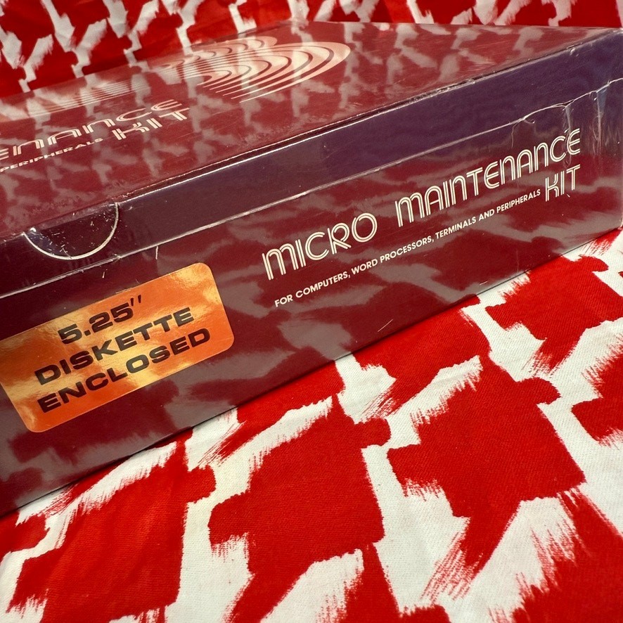 PerfectData Computer Micro Maintenance Kit w/ 5.25 Diskette NOS Sealed