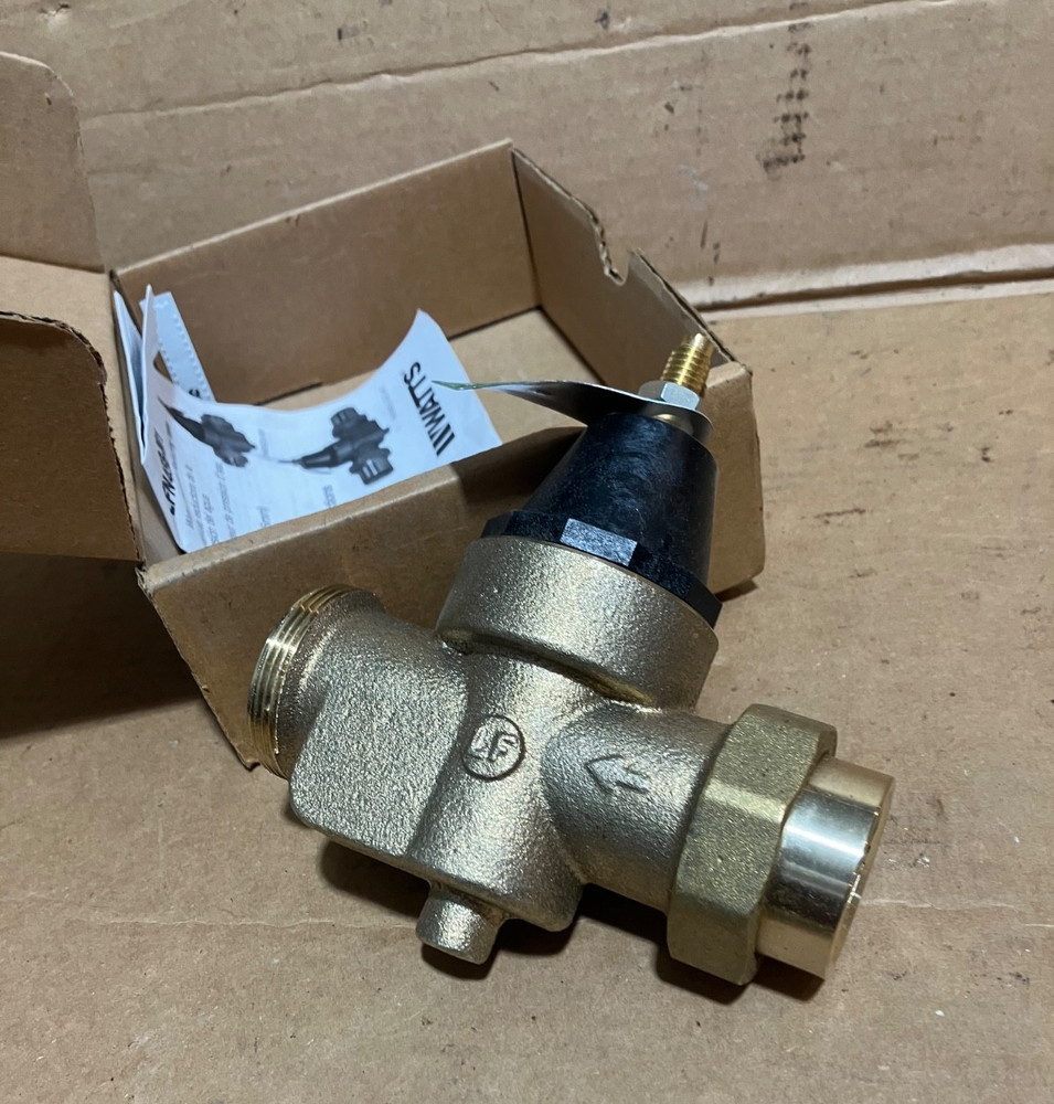 New! Watts LFN45BM1-U 1inch Water Pressure Reducing Valve (EDP 0960238)