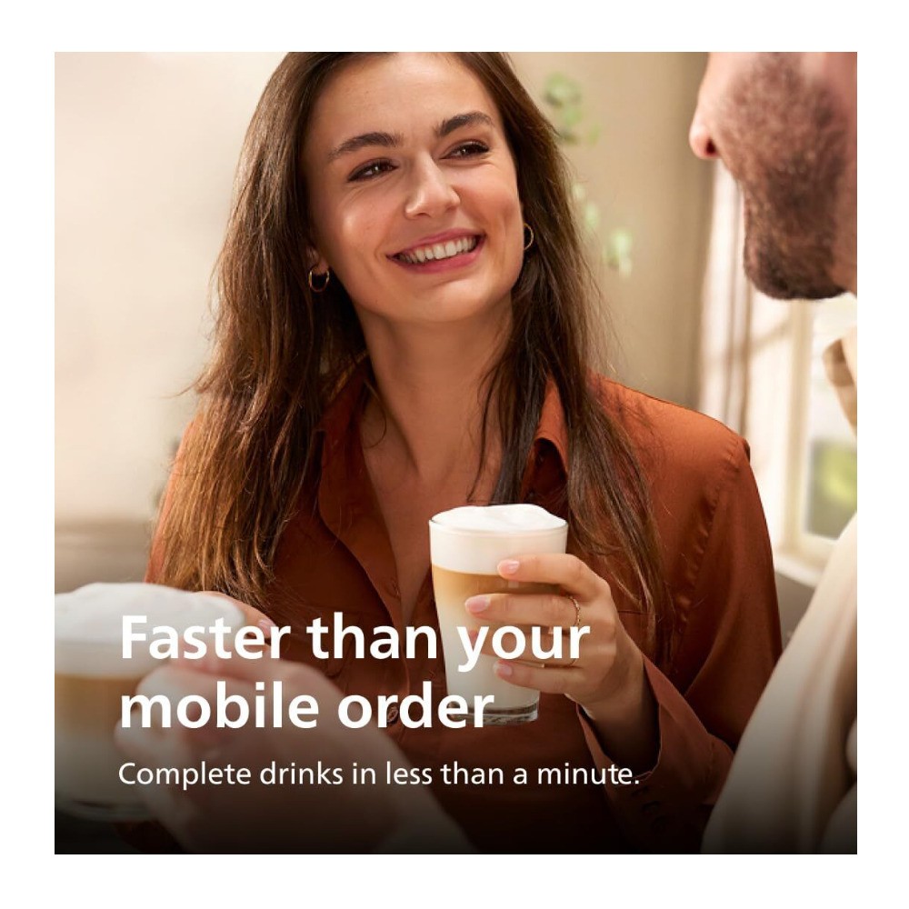 Philips Series 5500 Fully Automatic Espresso Machine (Black)