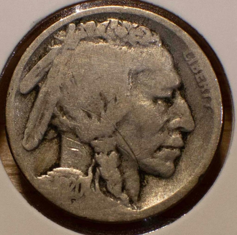 Nice Original 1920-S BUFFALO NICKEL