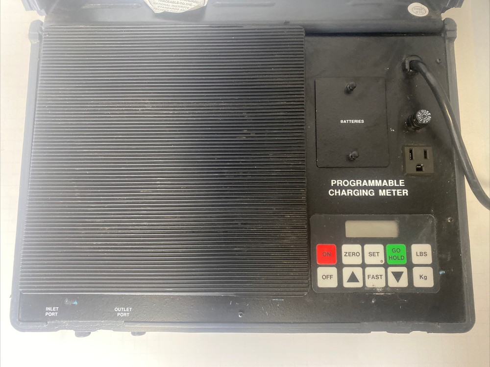 TIF 9050 Automatic Programmable Air Conditioner Refrigerant Charging Meter