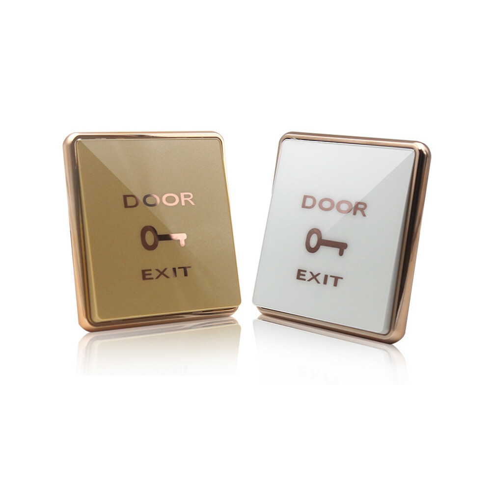 Large Plastic Access Control Switch, Self Resetting Doorbell Button