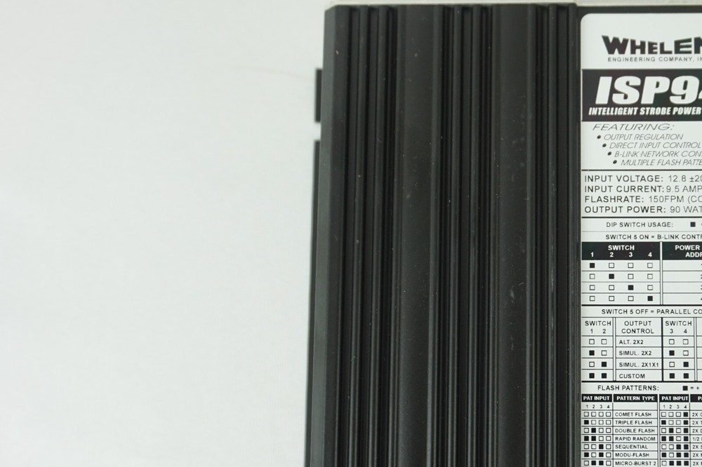 Whelen ISP188 Intelligent Strobe Power Supply