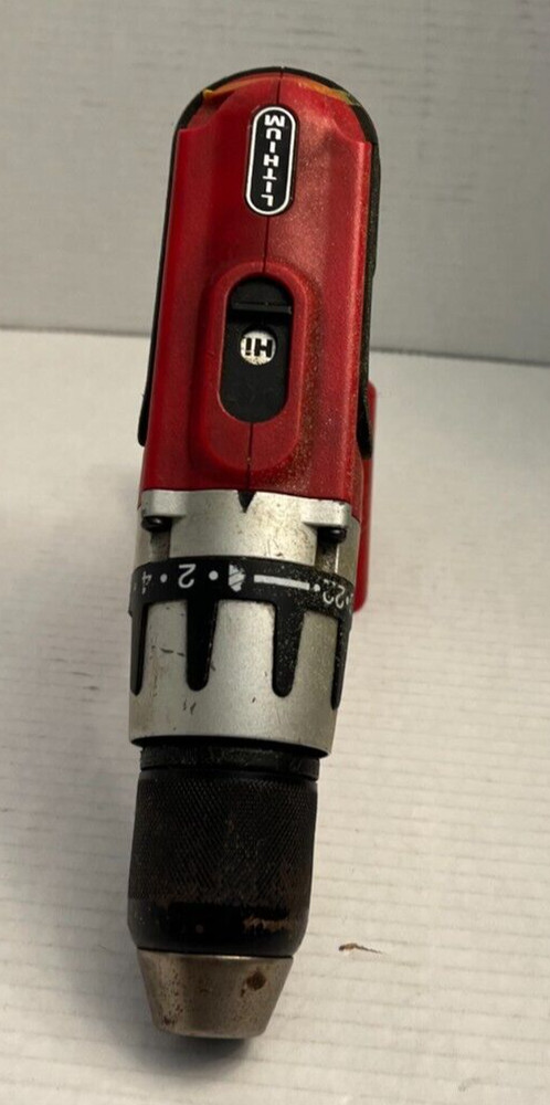 Craftsman Professional Red 16 V 1/2" Drill Driver Tool Only Tested construction