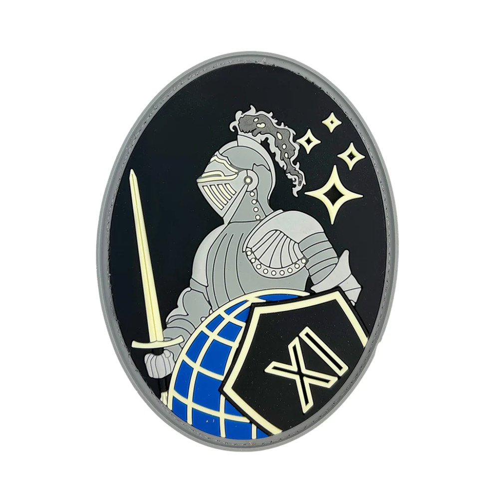 GENUINE U.S. SPACE FORCE PVC PATCH 11TH SPACE WARNING SQUADRON WITH HOOK