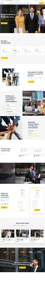 Corporate Website Design with Free VPS Web Hosting and Installation