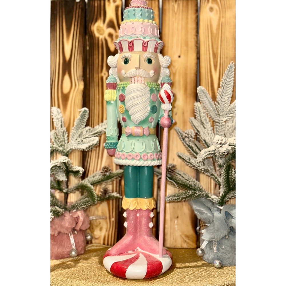 NEW Cupcakes and Cashmere Pastel Nutcracker 22"