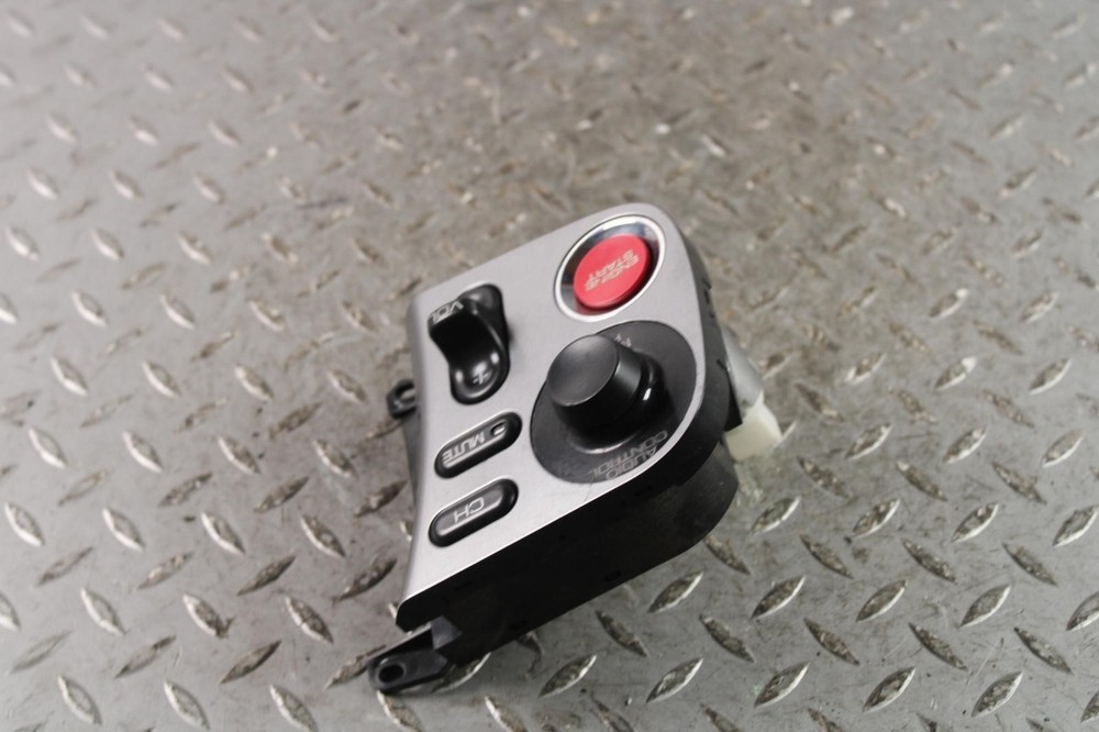 00-09 S2000 Grey Dashboard Dash Audio Control Push Start Ignition Switch Panel