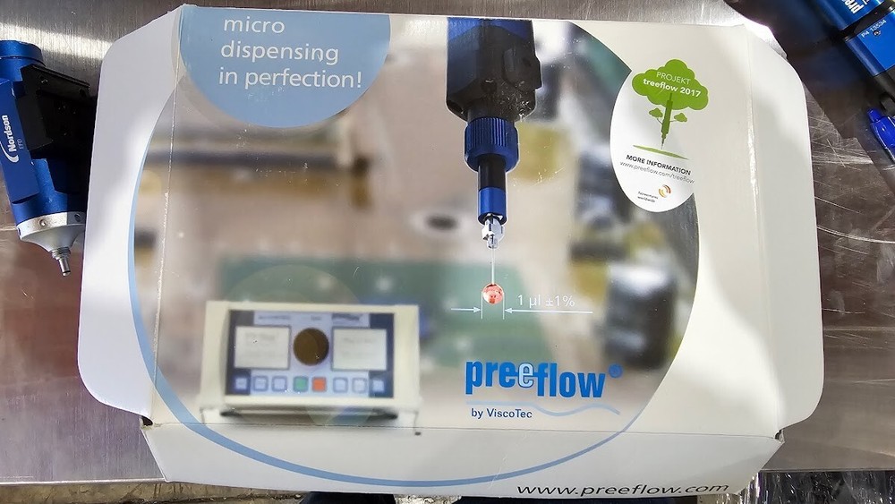 Preeflow eco-PEN300 & Nordson EFD Microdispensing System