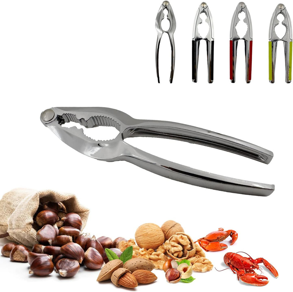 Nut Cracker Seafood Tool Walnut Cracker for All Nuts Heavy Duty Shell Cracker