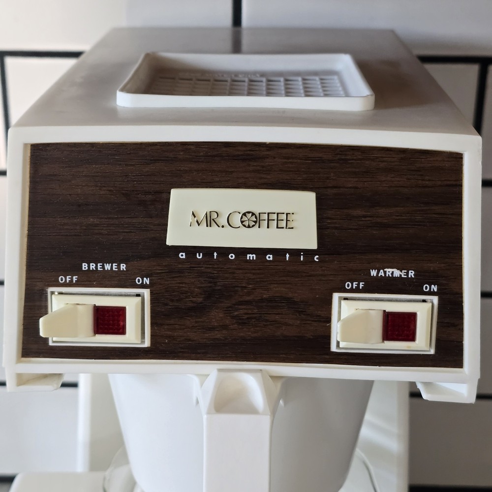 Vintage Mr. Coffee Deluxe Automatic Coffee Maker Brewing System MC-1AC Tested