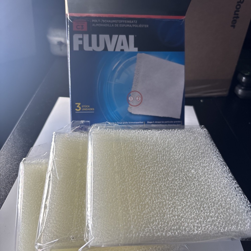Fluval C3 Poly Foam Pad 3 Pack