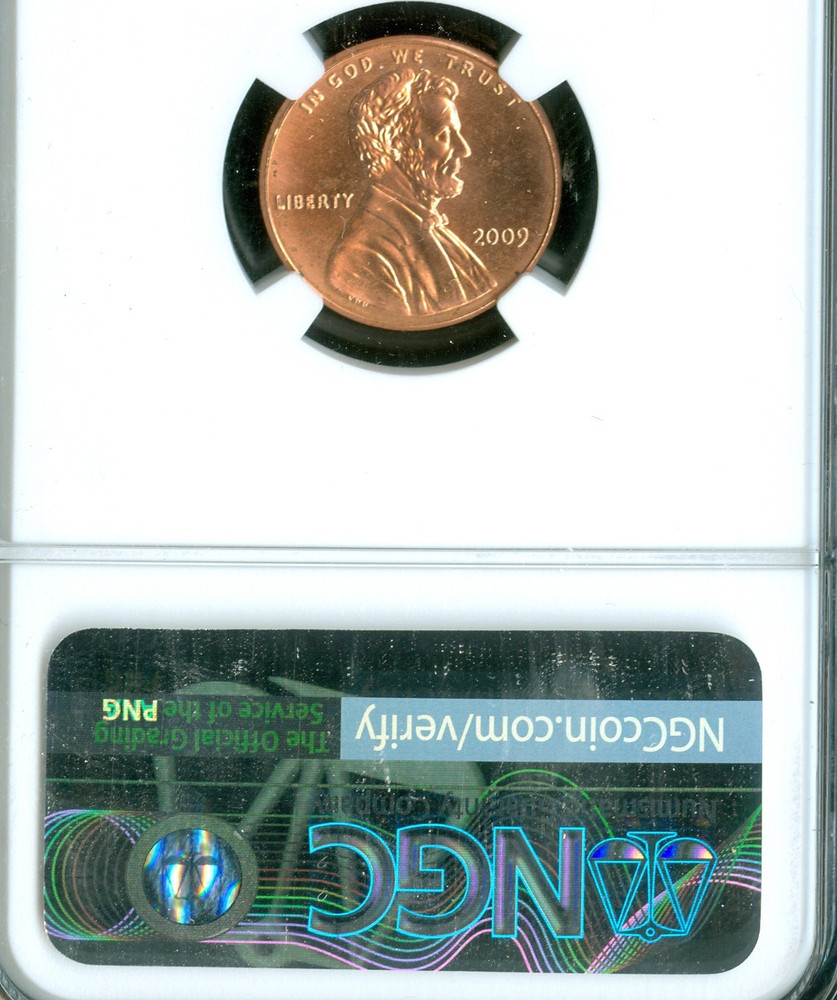 2009 LINCOLN CENT PRESIDENCY NGC MS67 RD MAC SPOTLESS .
