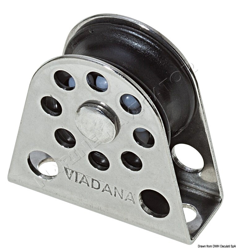Viadana Single vertical block for lines 4 mm
