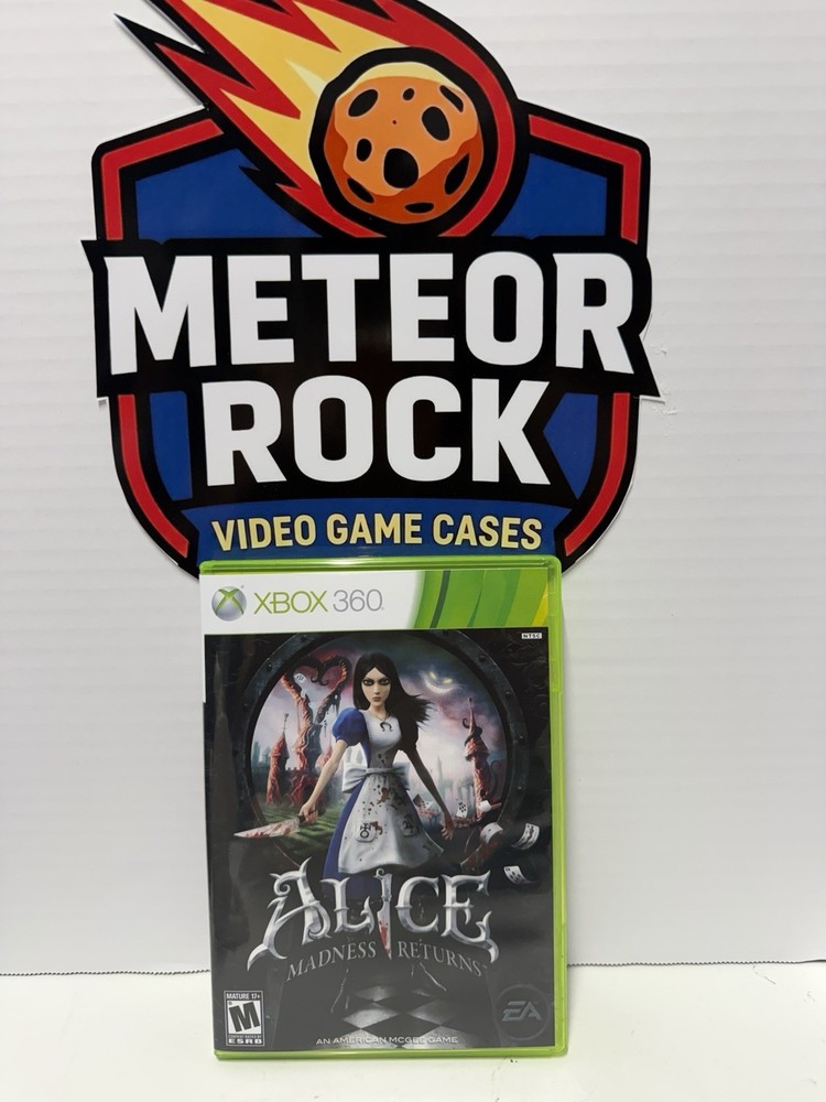 Alice Madness Returns  -  Xbox 360 Replacement Case Only (Game Not Included)