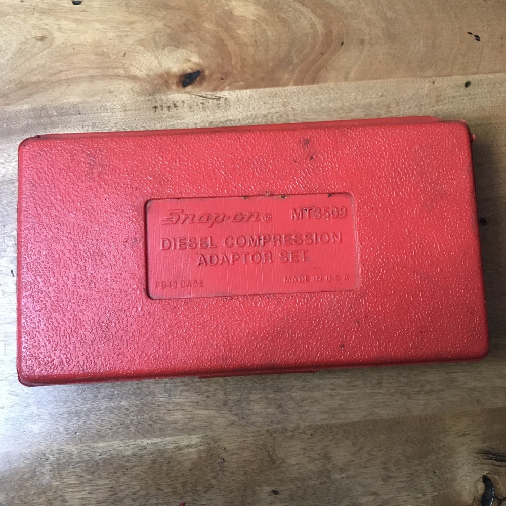 Snap-On MT3509 Diesel Compression Adapter Set (Incomplete)