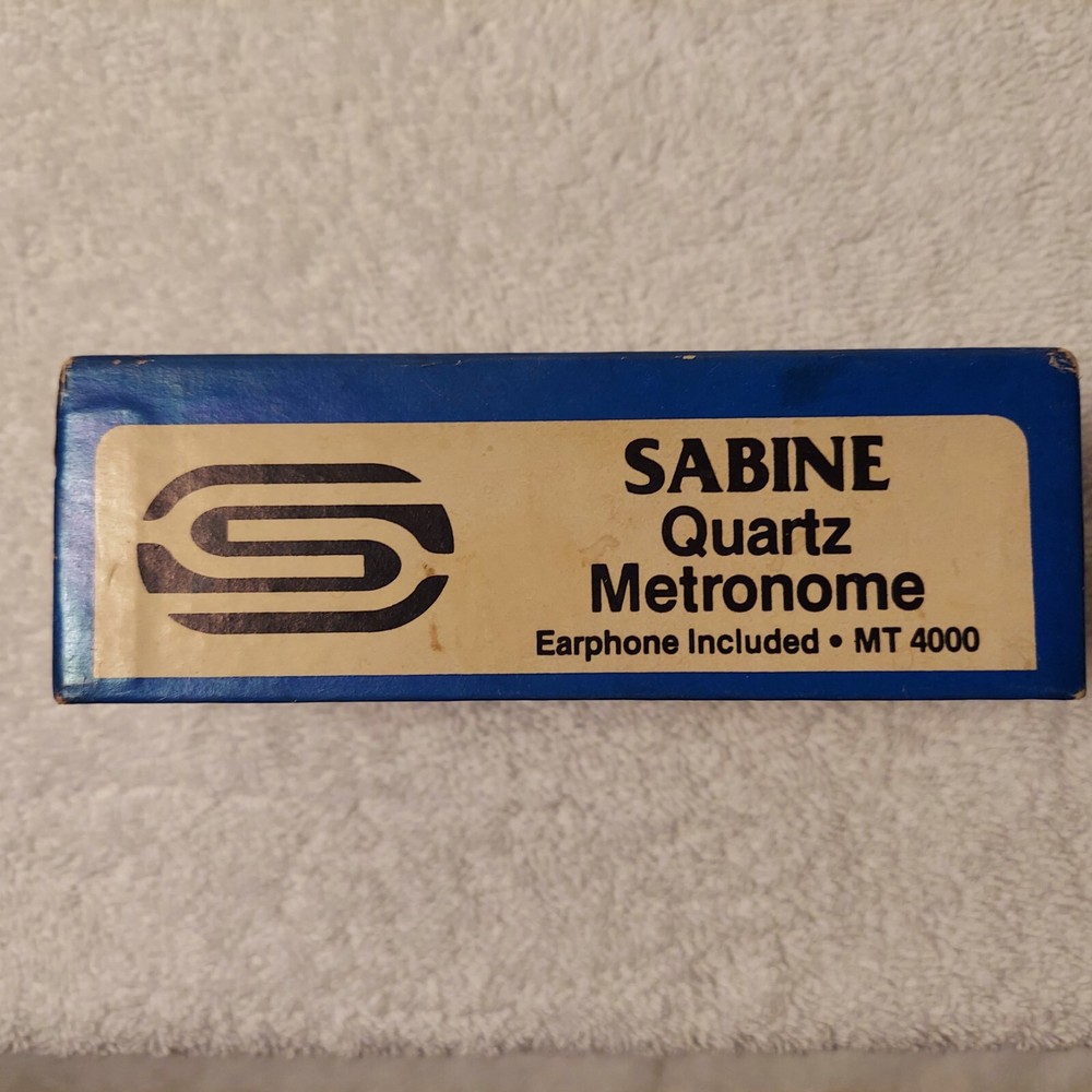 Metronome, MT 4000, Sabine Quartz, Pre-owned