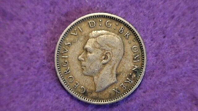Great Britain 6 Pence 1947, KM#862