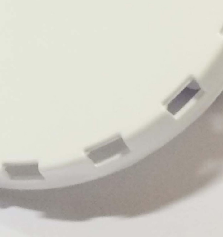 100 Pack Of White Keg Caps Vented Vent