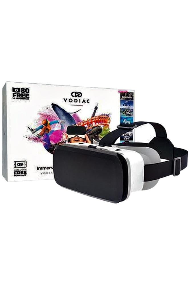 Vodiac VR Headset for Smart Phone with 80 Experiences