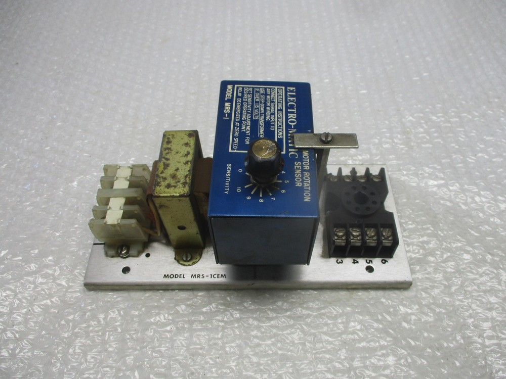 INDUSTRIAL SPARE MRS-1CEM RELAY MODULE UNMP
